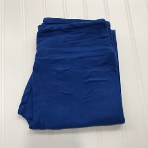 NWT LulaRoe OS Leggings Solid Blue One Size New LLR NEW - Picture 1 of 1